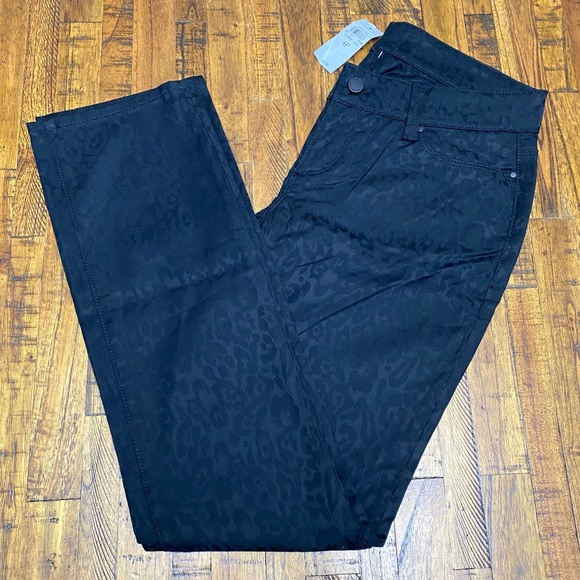 Ann Taylor Denim - NWT Ann Taylor Black Cheetah Print Jeans